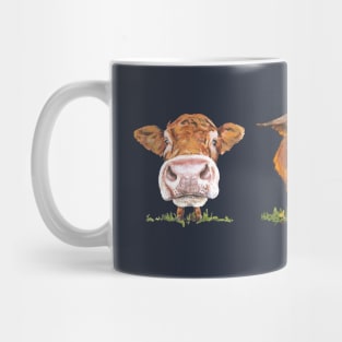 Cute Cow and Heilan’ Coo Mug